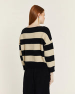 Jersey de Rayas Negra