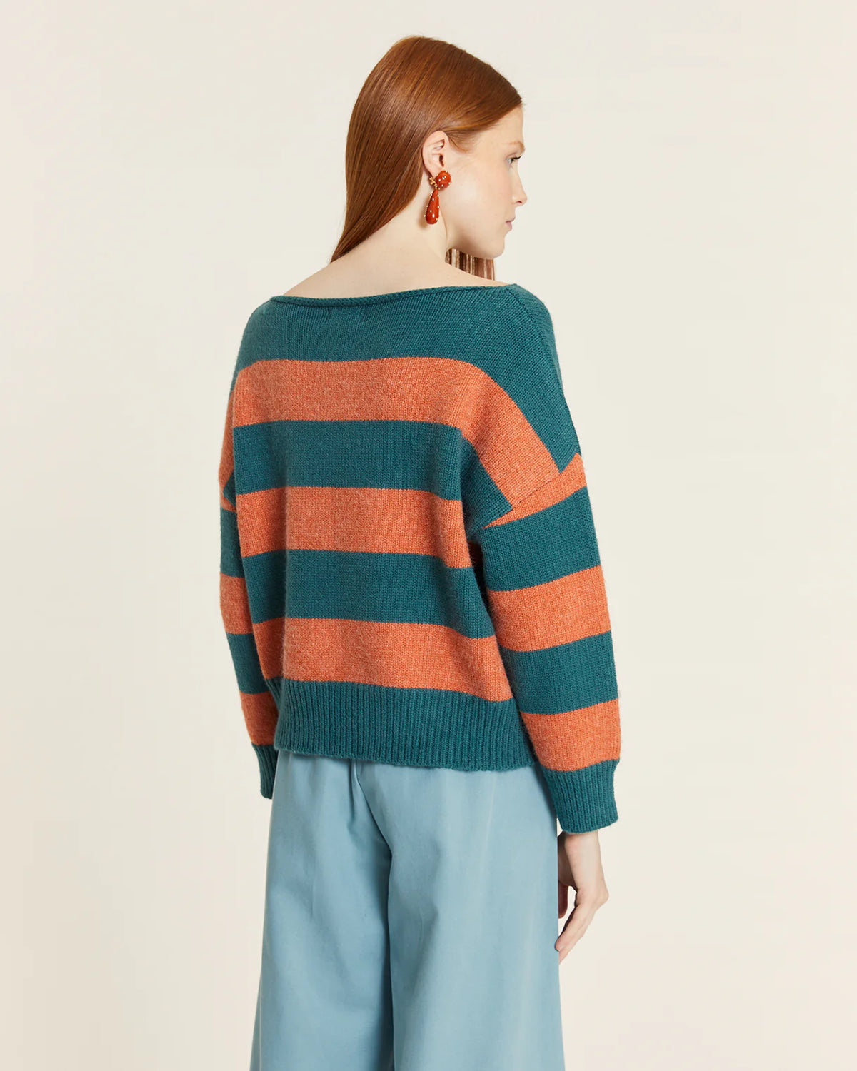 Jersey de Rayas Verde y Tofffe