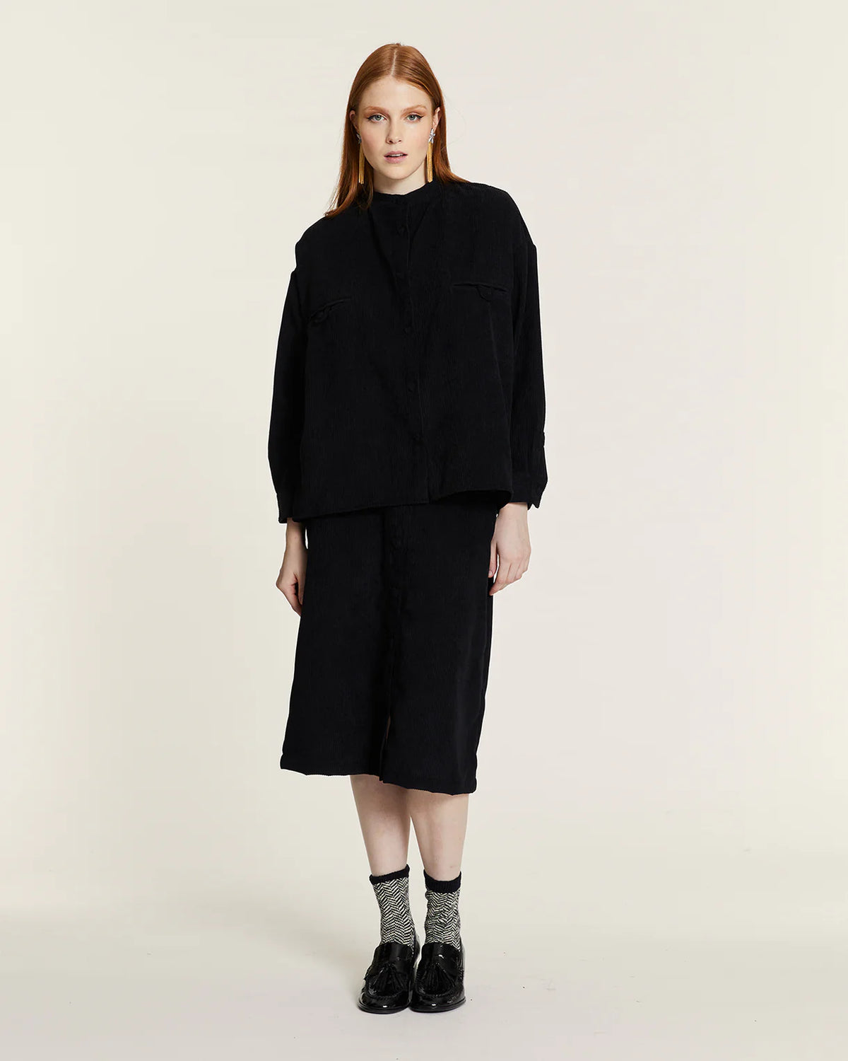 Camisa Pana Mao Negra