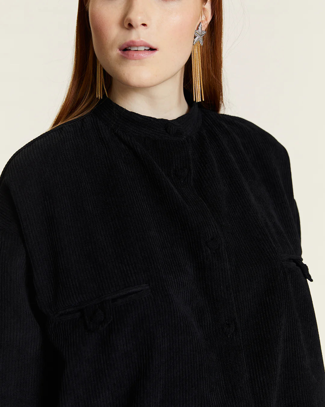 Camisa Pana Mao Negra