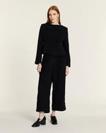 Pantalón Culote de Pana con Pinzas