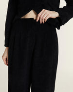 Pantalón Culote de Pana con Pinzas