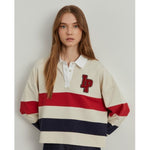 Polo Manga Larga Rayas | Lion of Porches