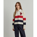 Polo Manga Larga Rayas | Lion of Porches