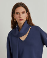 Jersey de Punto con Bufanda | Lion of Porches