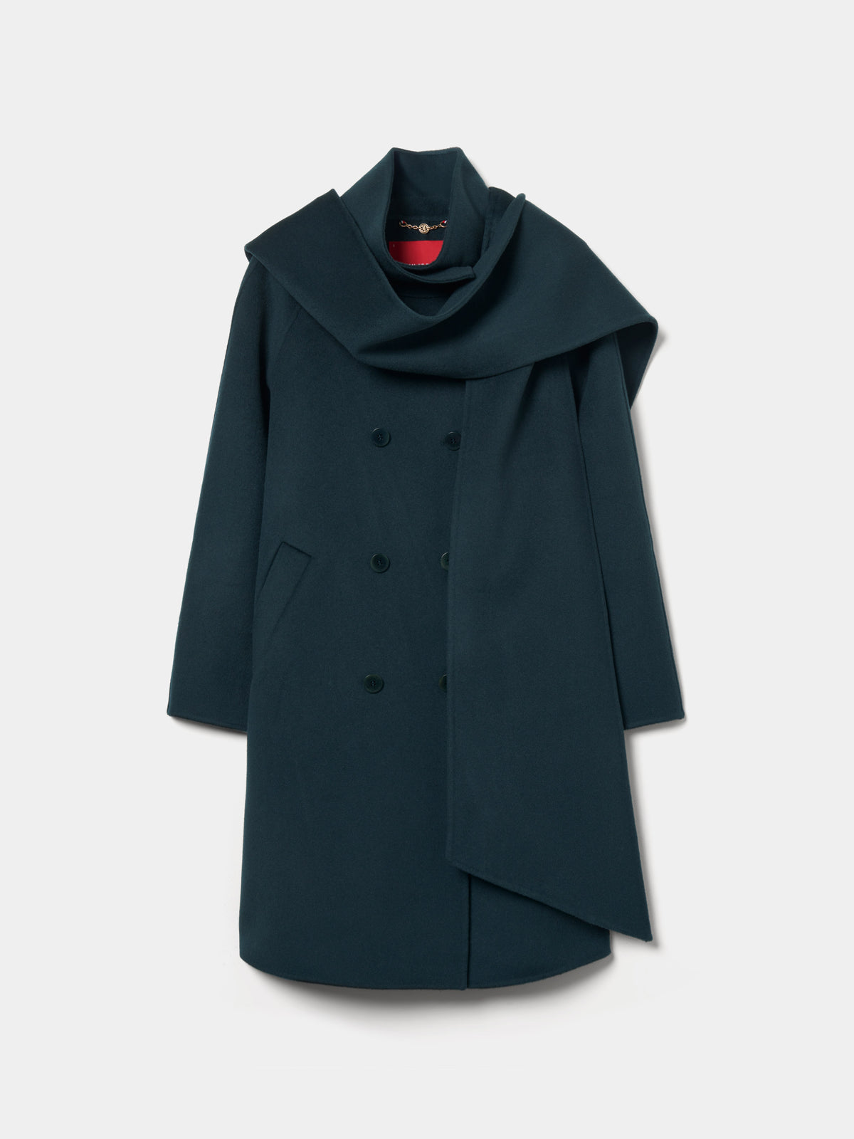 Abrigo de Lana con Capucha