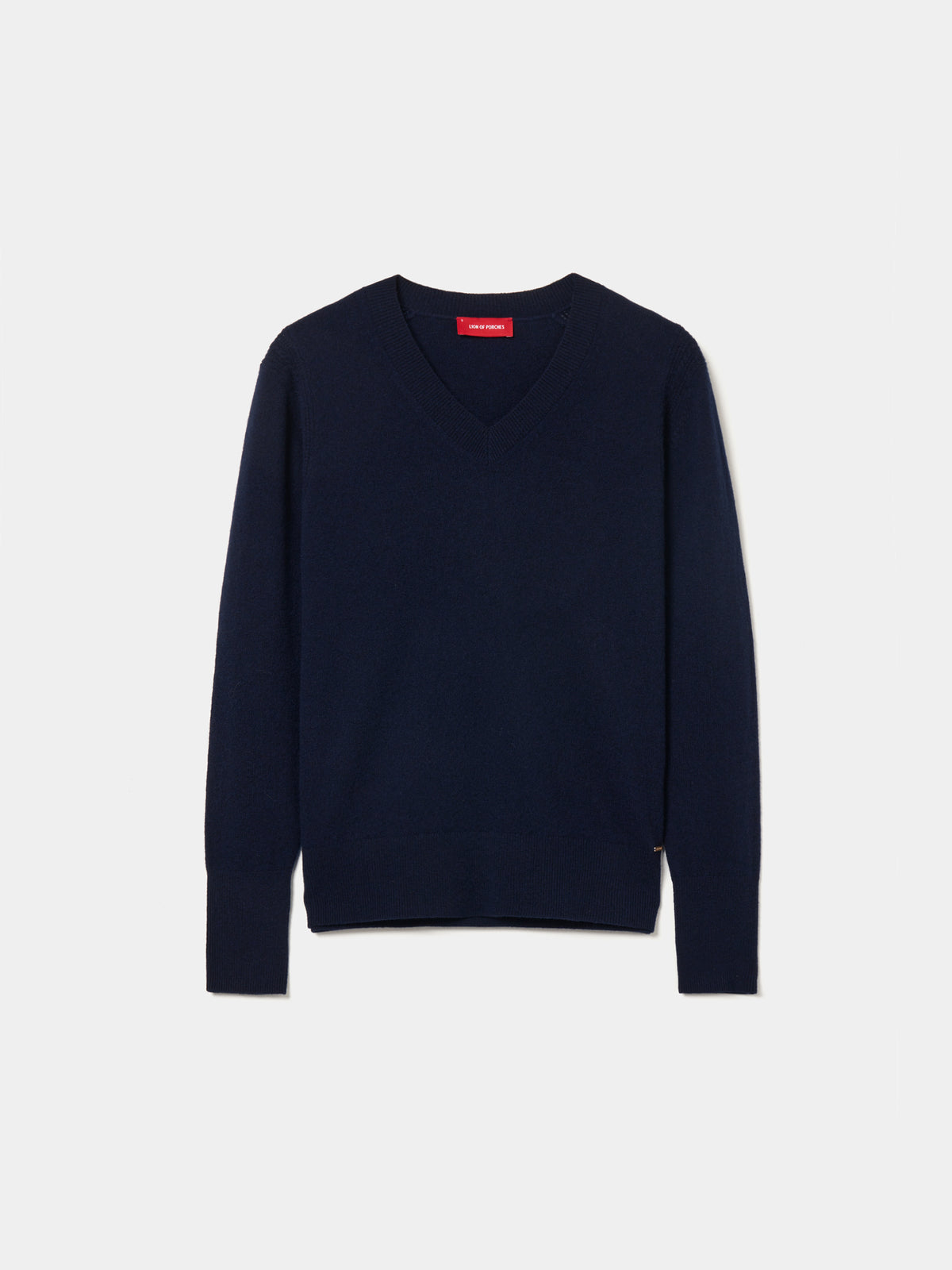 Jersey Cuello Lana con Escote Pico