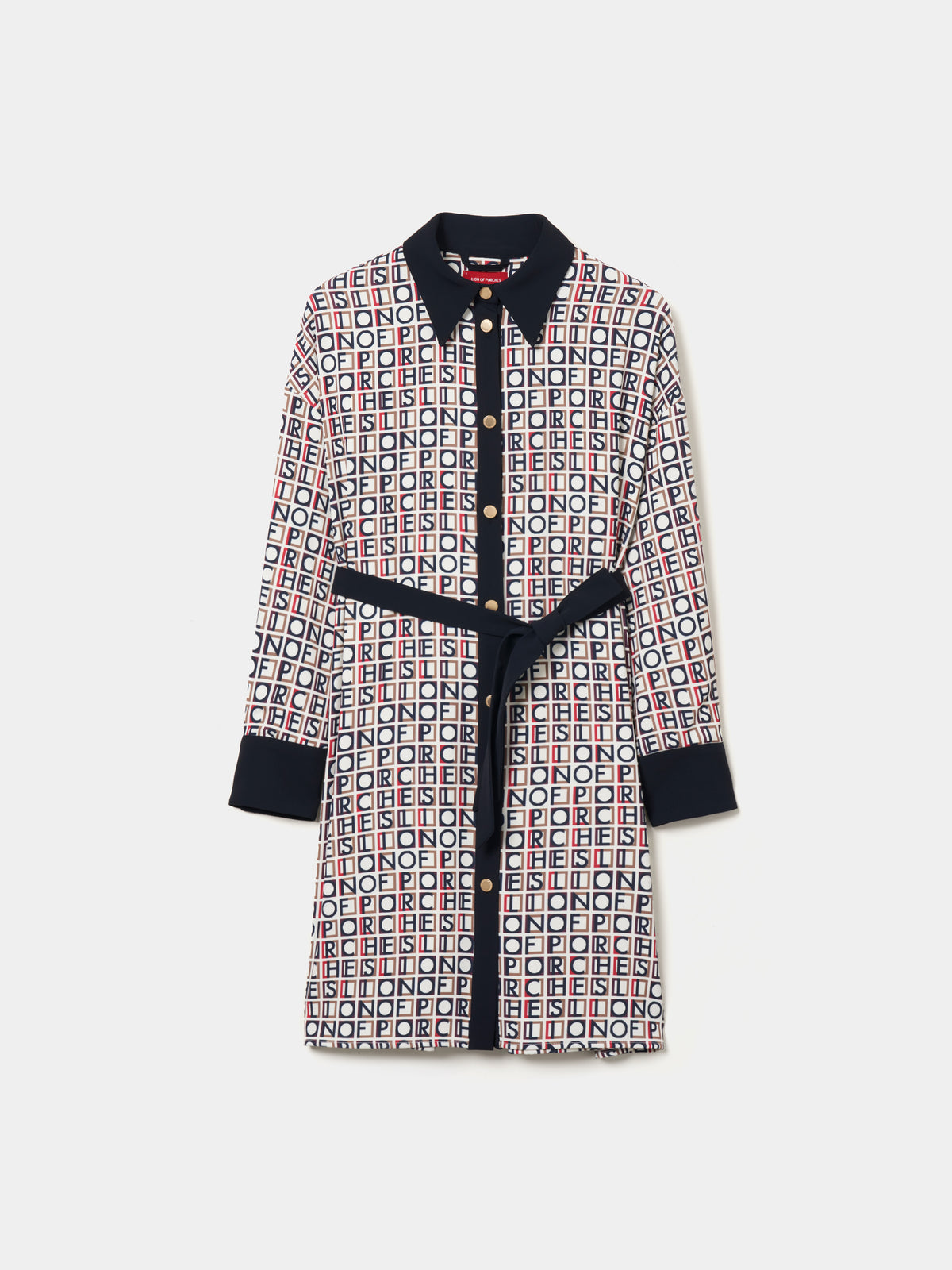 Vestido Camisero Estampado