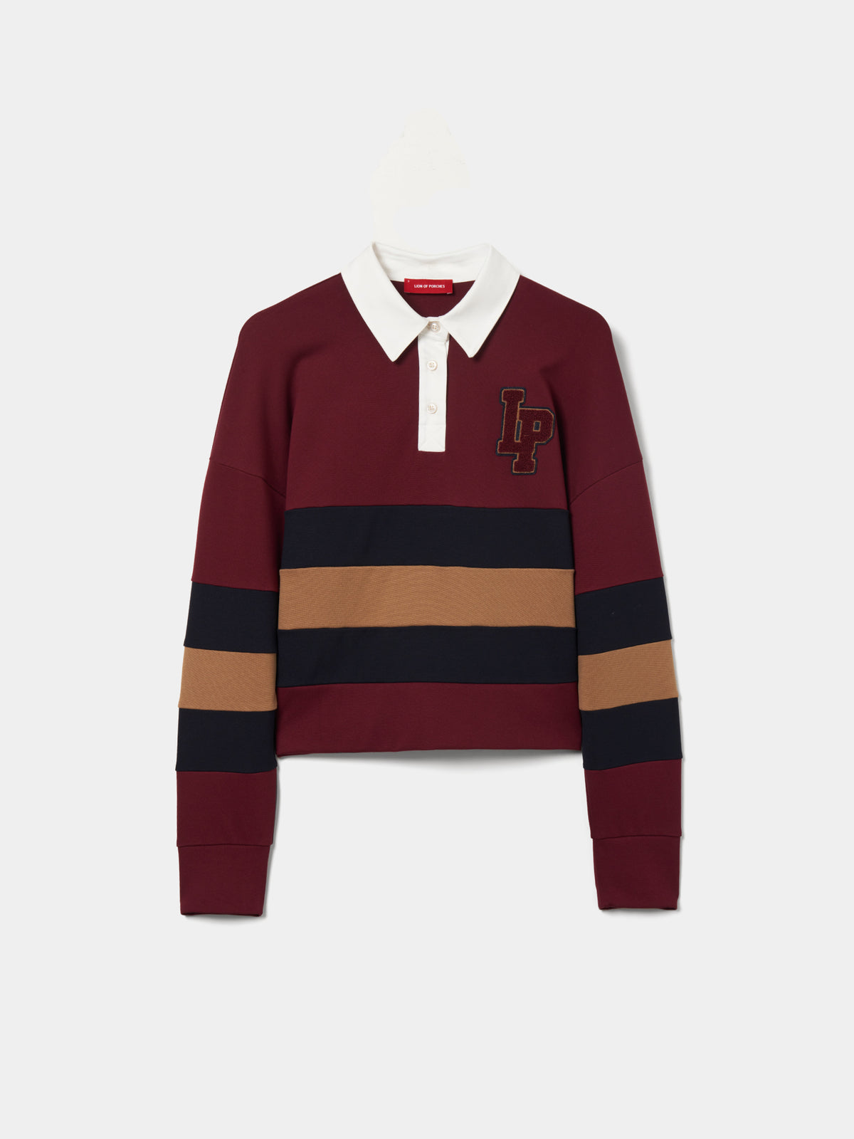 Polo Manga Larga a Rayas