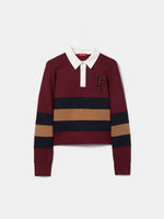 Polo Manga Larga a Rayas