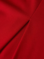 Vestido Corto Evasé Rojo