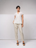 Blusa Escote Pico
