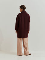 Abrigo Lana Corte Regular