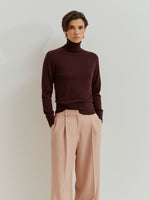 Suéter de Lana Cuello Alto