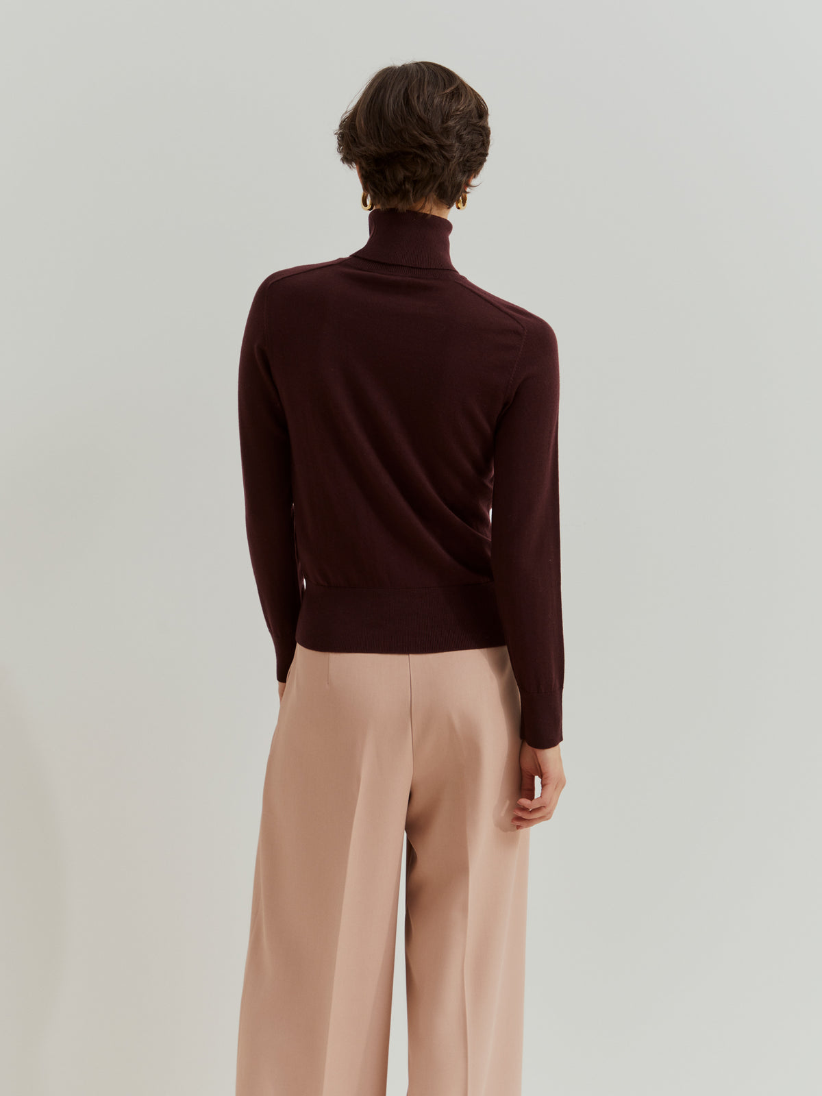 Suéter de Lana Cuello Alto