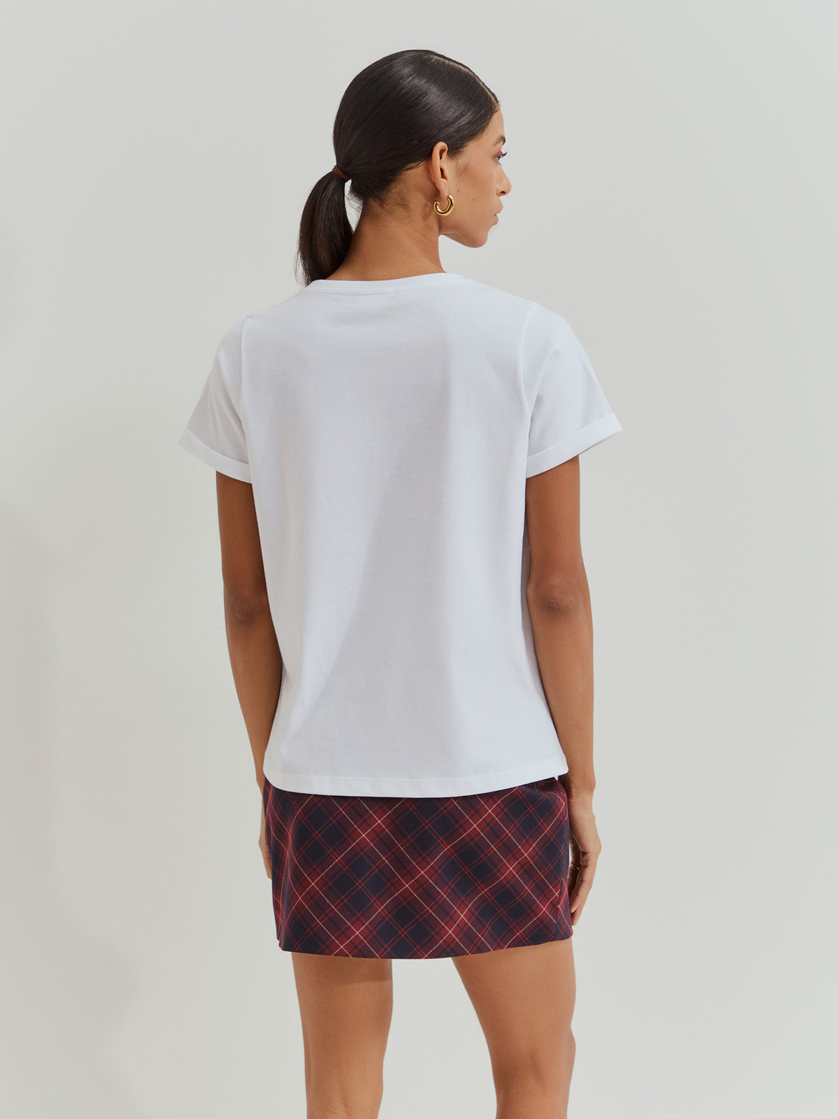 Camiseta con Estampado de León