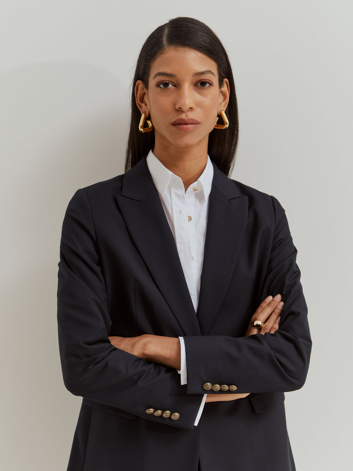 Blazer Clásico Corte Regular