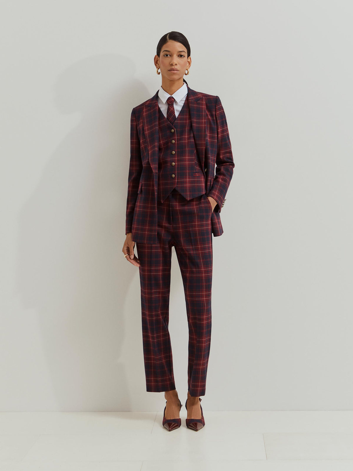 Pantalón Chino de Cuadros