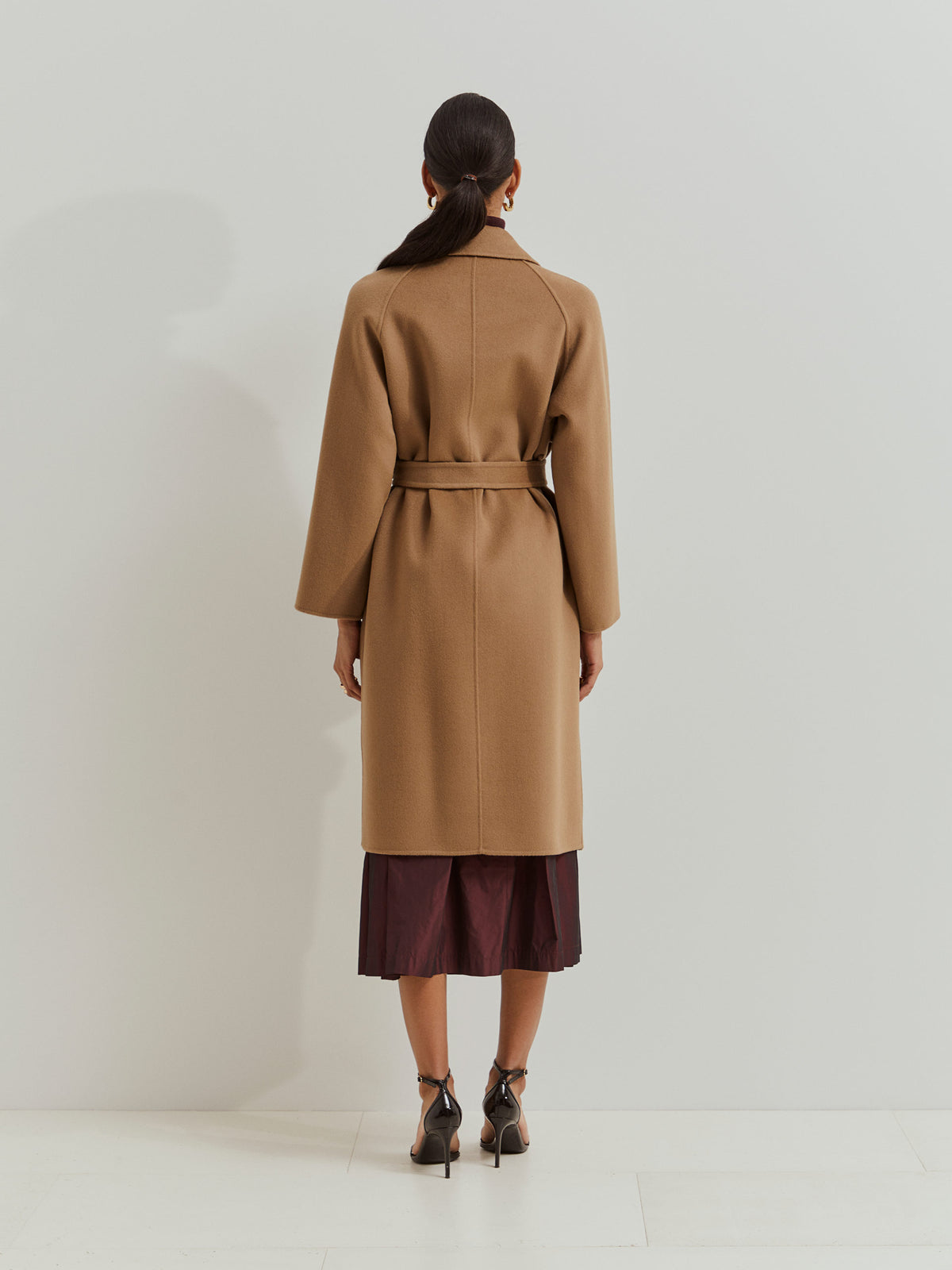 Abrigo Largo Lana Doble Botonadura