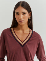 Sudadera de Cuello en V