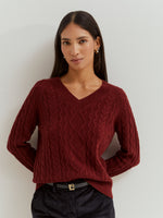 Suéter de Lana Punto