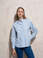 Camisa Fluida con Botones