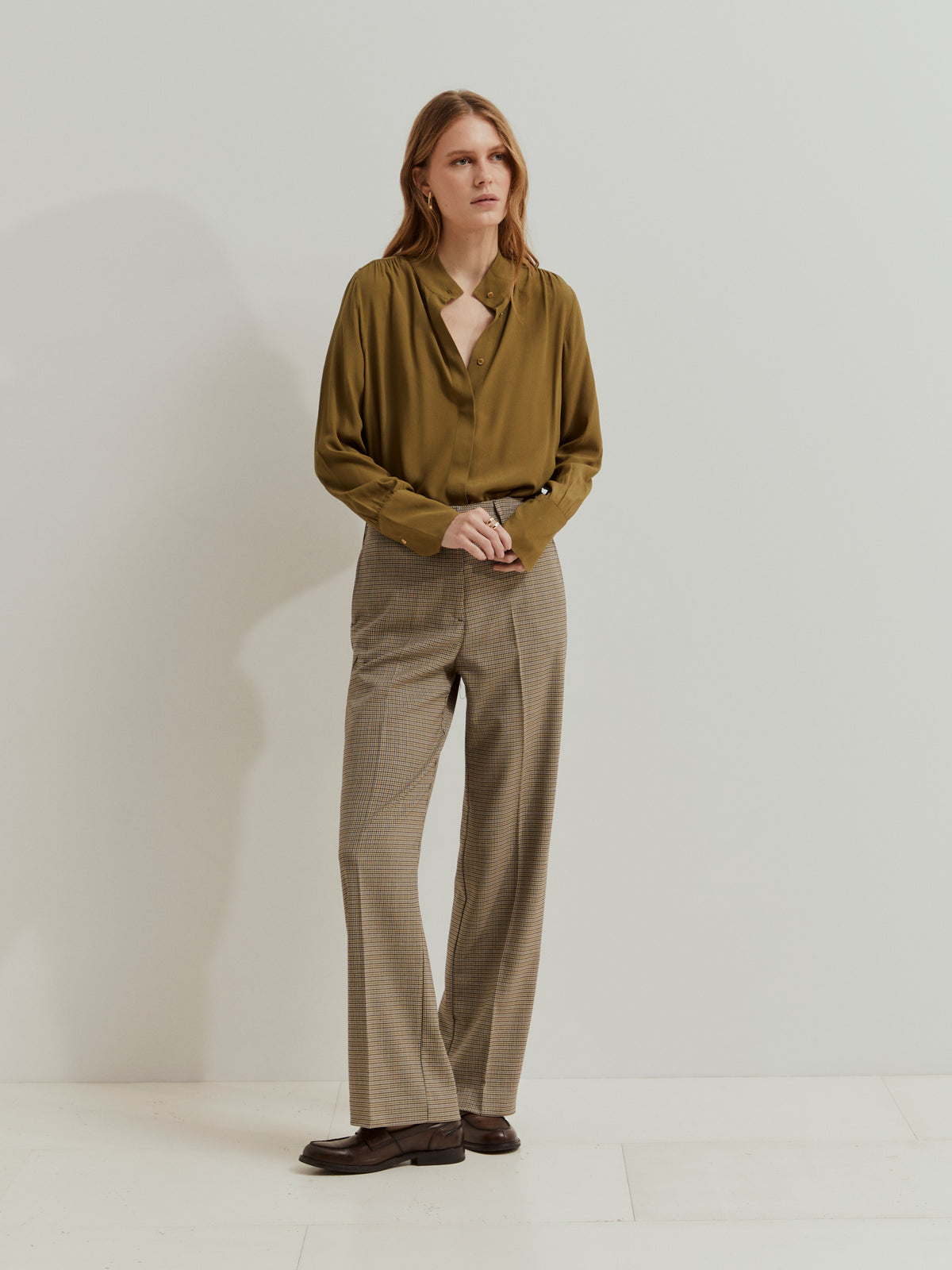 Pantalones Chino Pata de Gallo