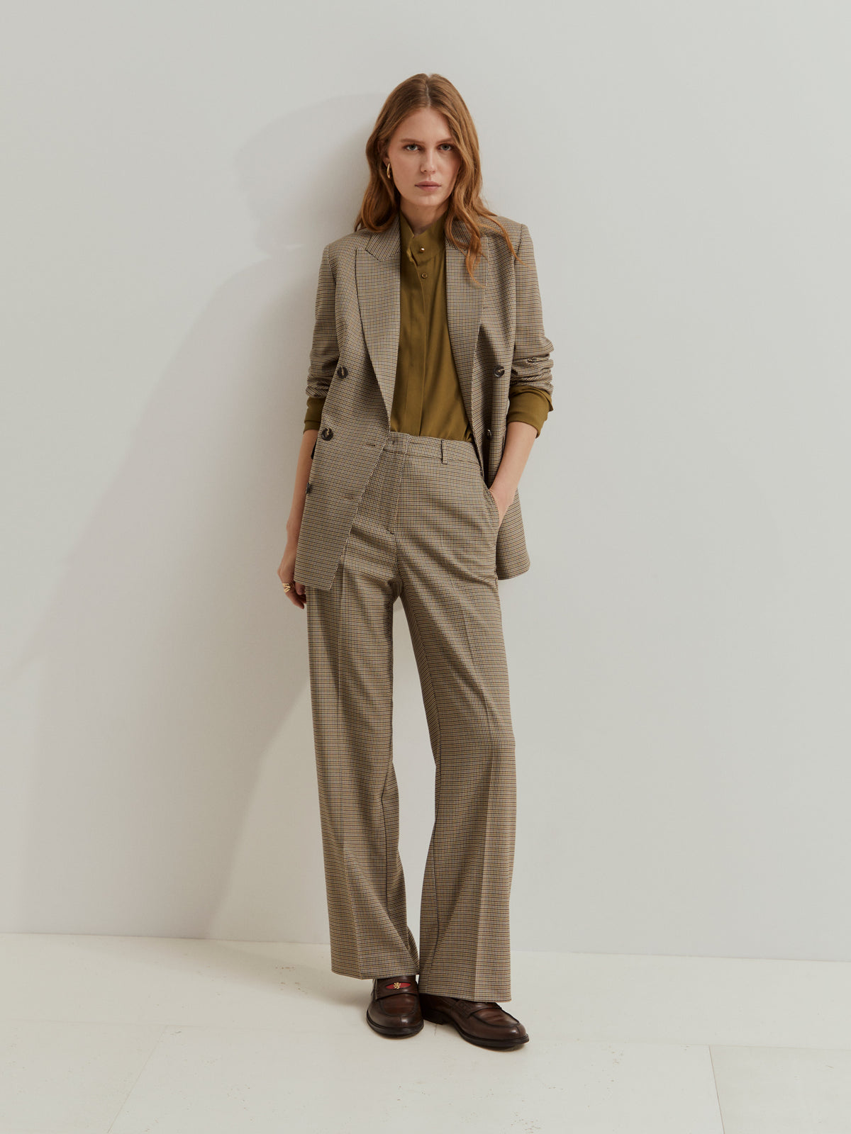 Pantalones Chino Pata de Gallo