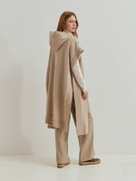 Abrigo Largo de Punto Lana