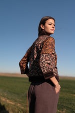 Chaqueta Estampado Otoñal