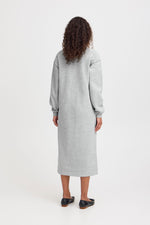 Sudadera Vestido Ihbela Brushed Gris