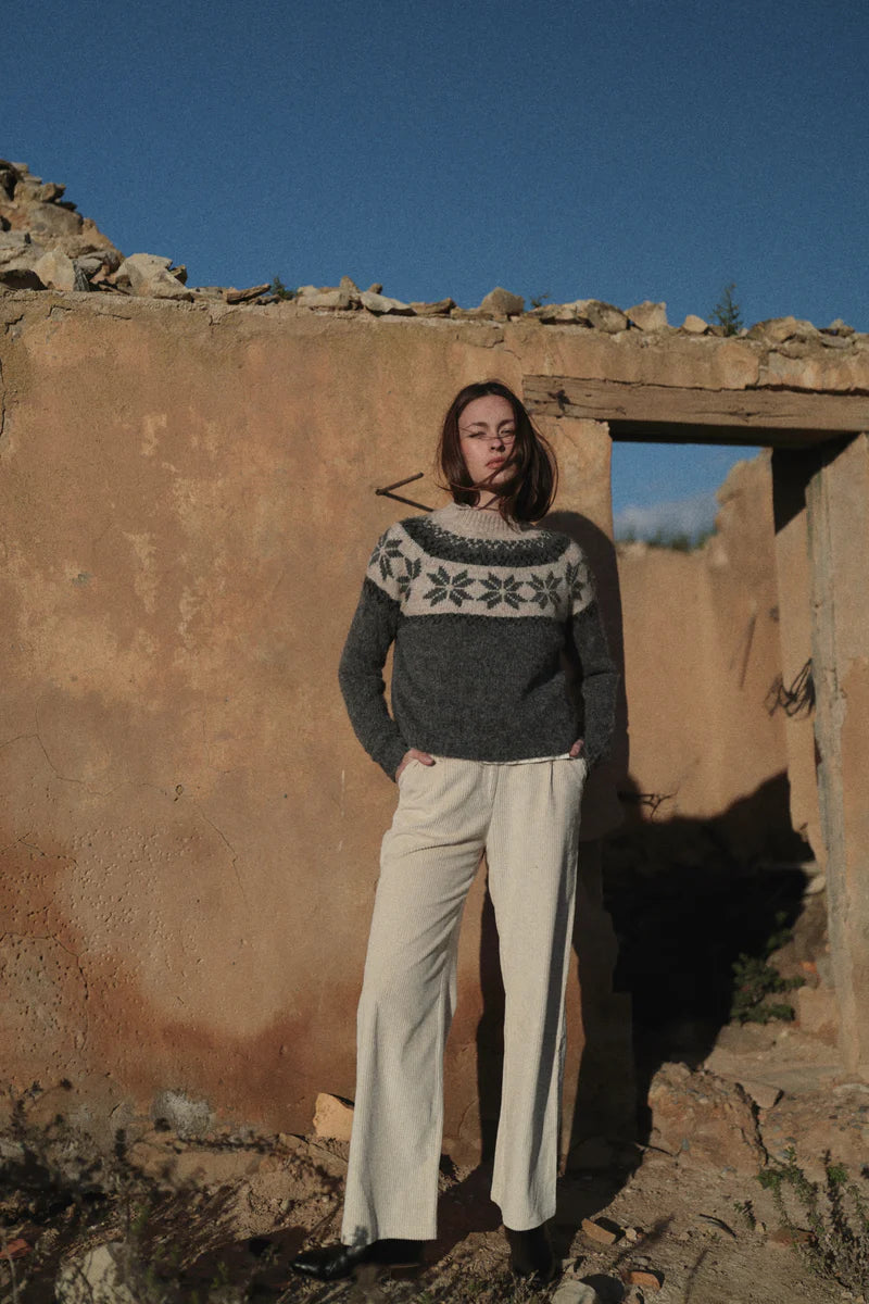 Jersey de Punto Copos Nieve