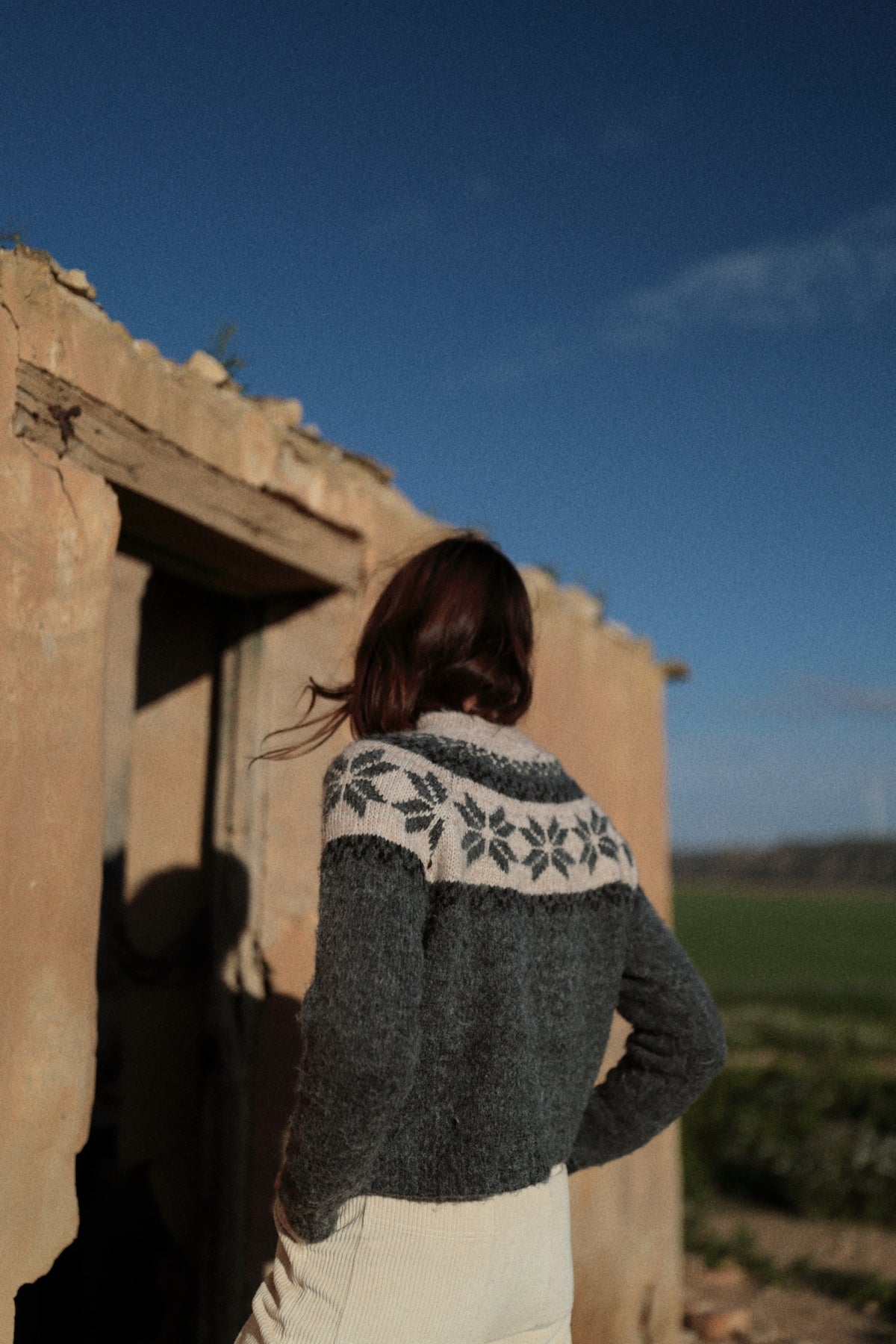 Jersey de Punto Copos Nieve