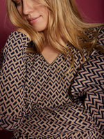 Camiseta Estampado Geométrico Night