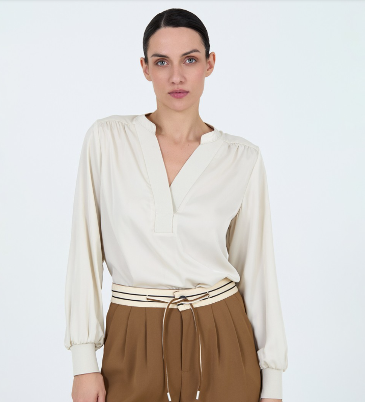 Blusa Satinada Canalé