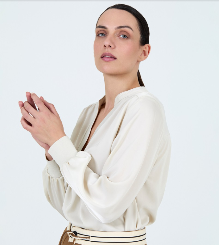 Blusa Satinada Canalé