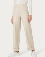 Pantalón ancho con bolsillos Compact Light
