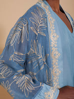 Conjunto Kaftan y Vestido Bordado