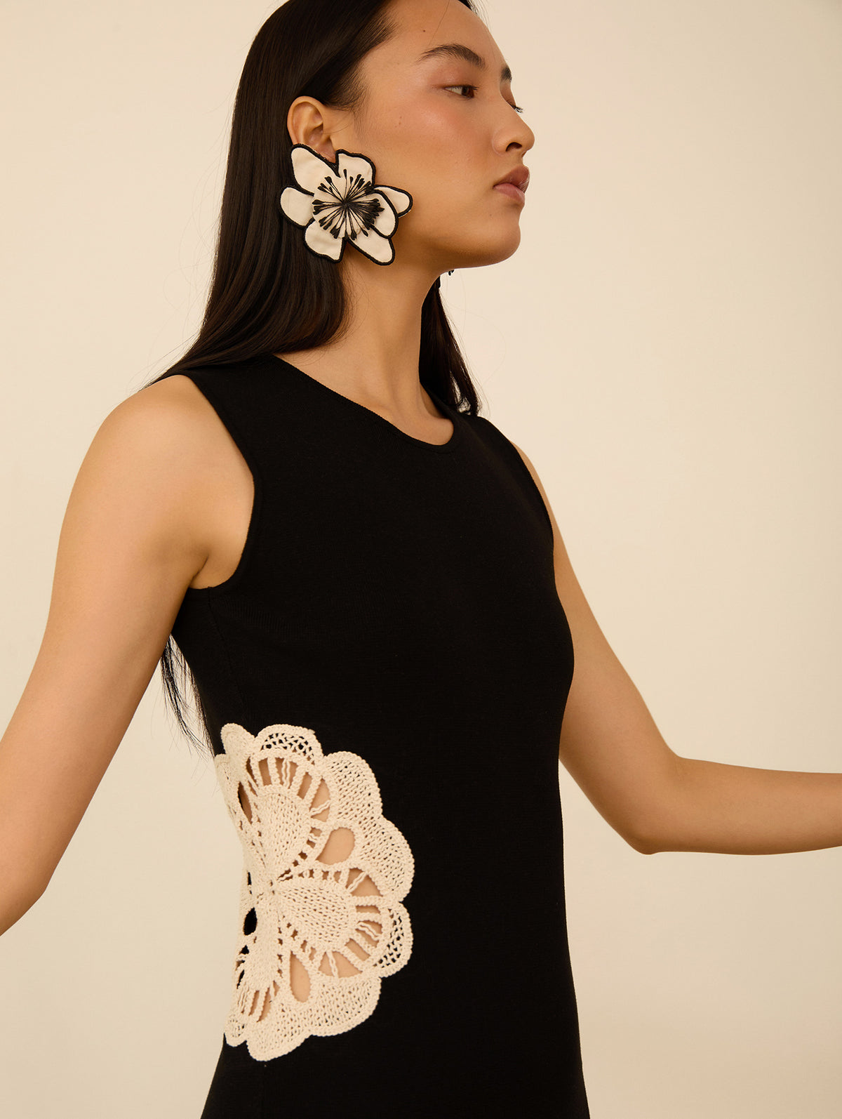 Vestido Midi de Punto