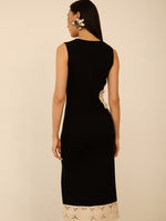 Vestido Midi de Punto