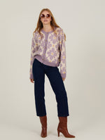 Pantalón Tobillero Denim Botones