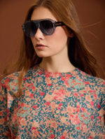 JERSEY PUNTO ESTAMPADO FLORAL
