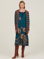 Cárdigan 3/4 Estampado Punto