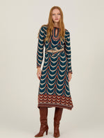 Vestido Largo en Punto Viscosa