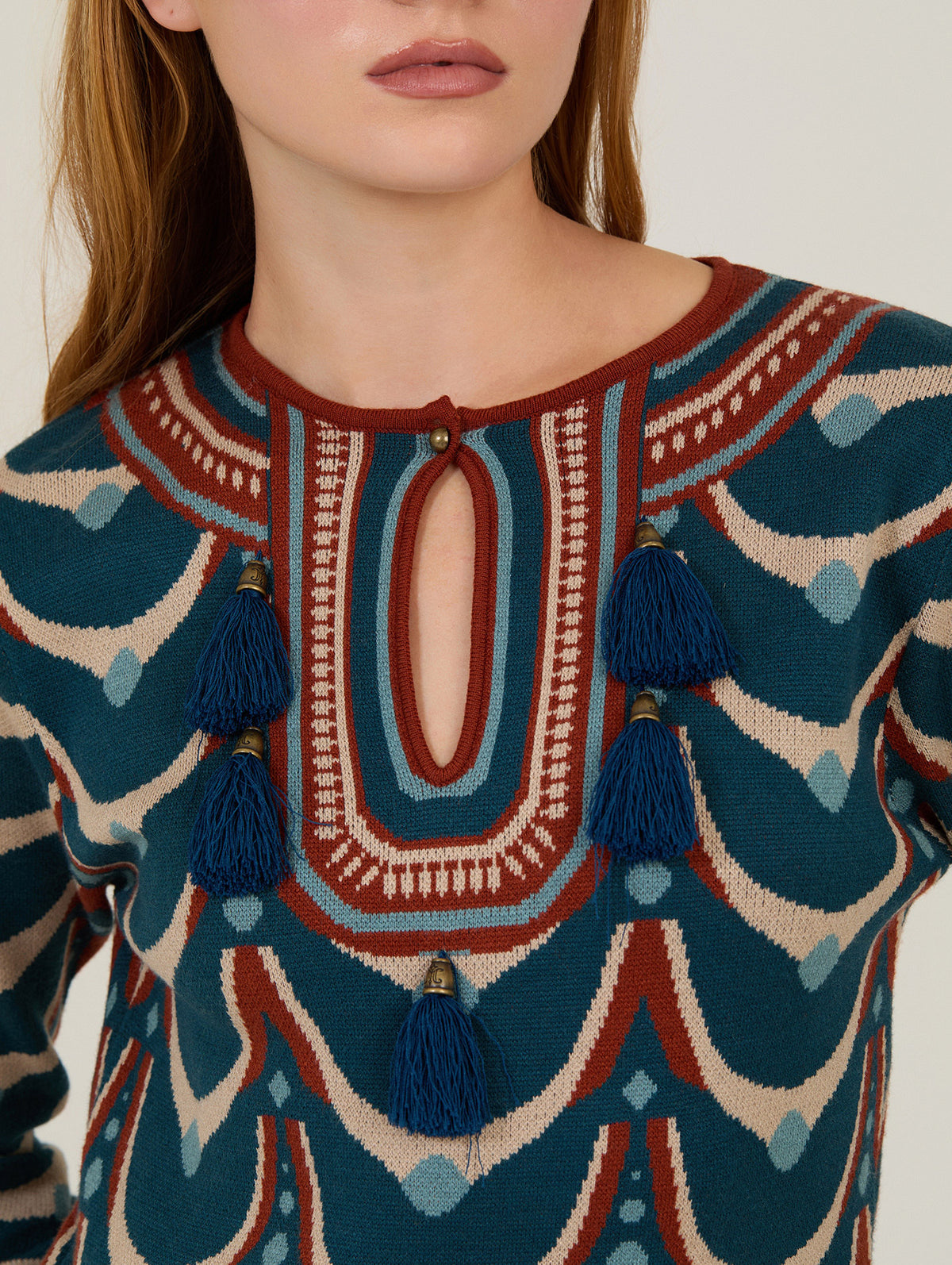 Vestido Largo en Punto Viscosa