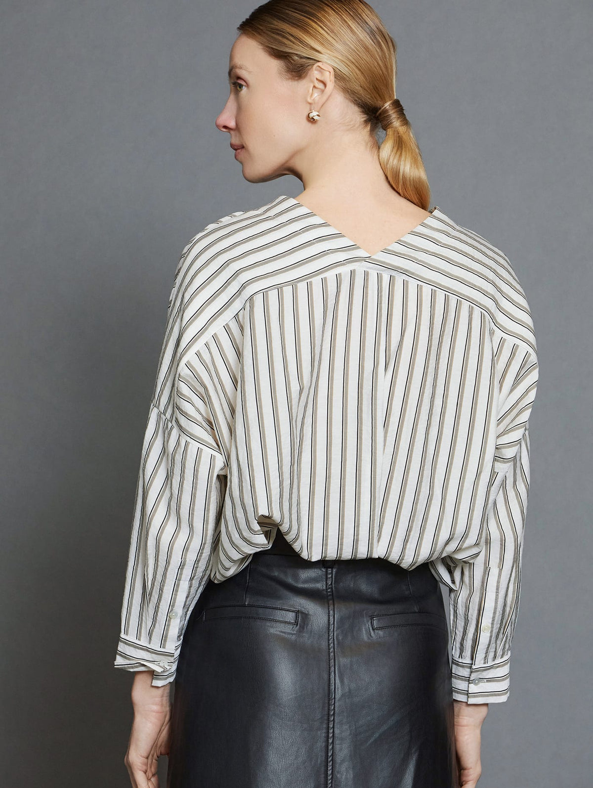 Camisa Popelin Rayas