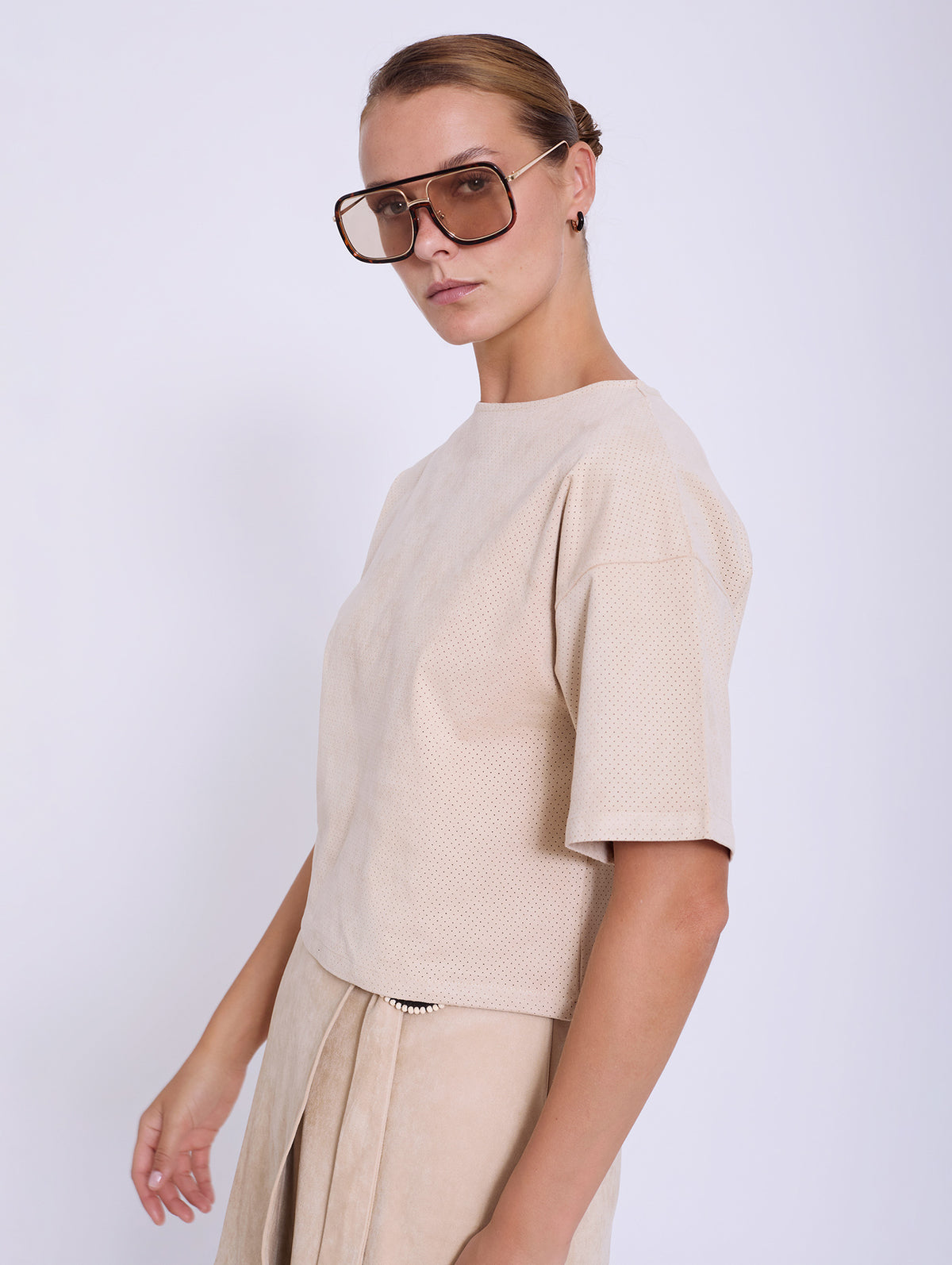 Blusa Antelina Troquelada