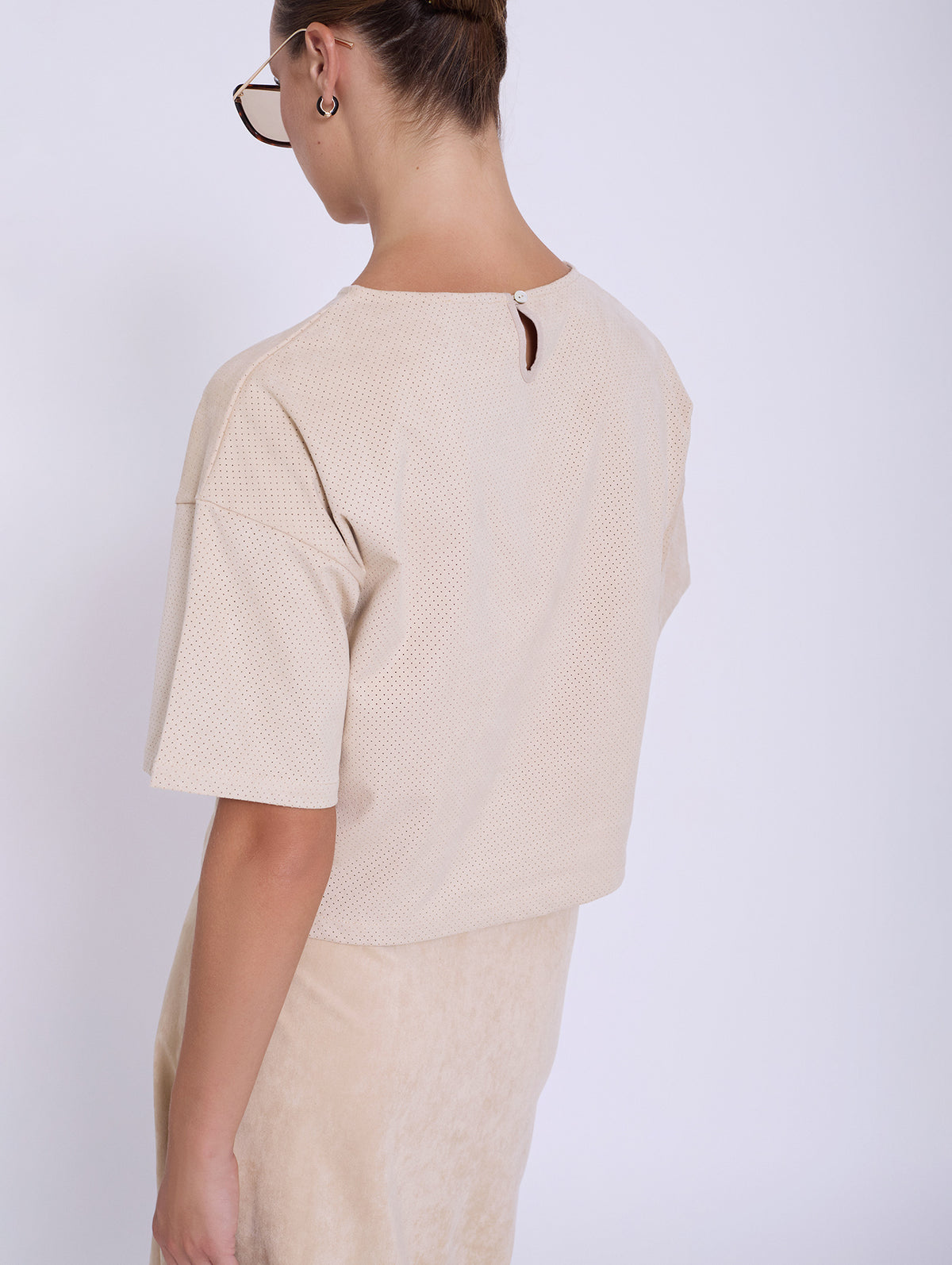 Blusa Antelina Troquelada