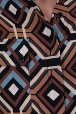 Blusa Estampado Geométrico