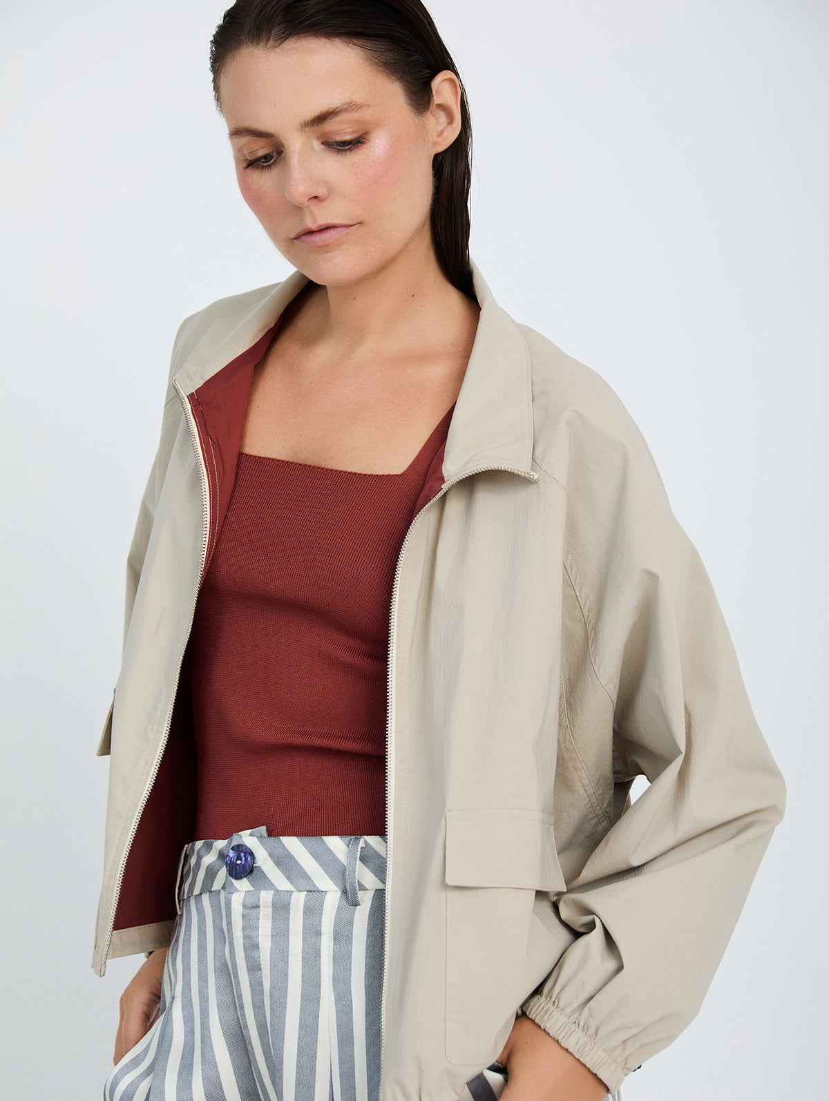 Chaqueta Tejido Técnico